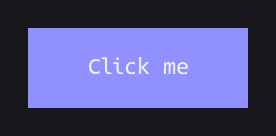 A light purple box reading "Click me", wrapped by an (invisible) GestureDetector.